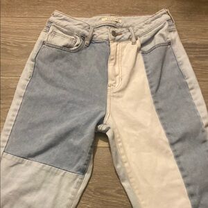 PACSUN Colorblock Denim Jeans
